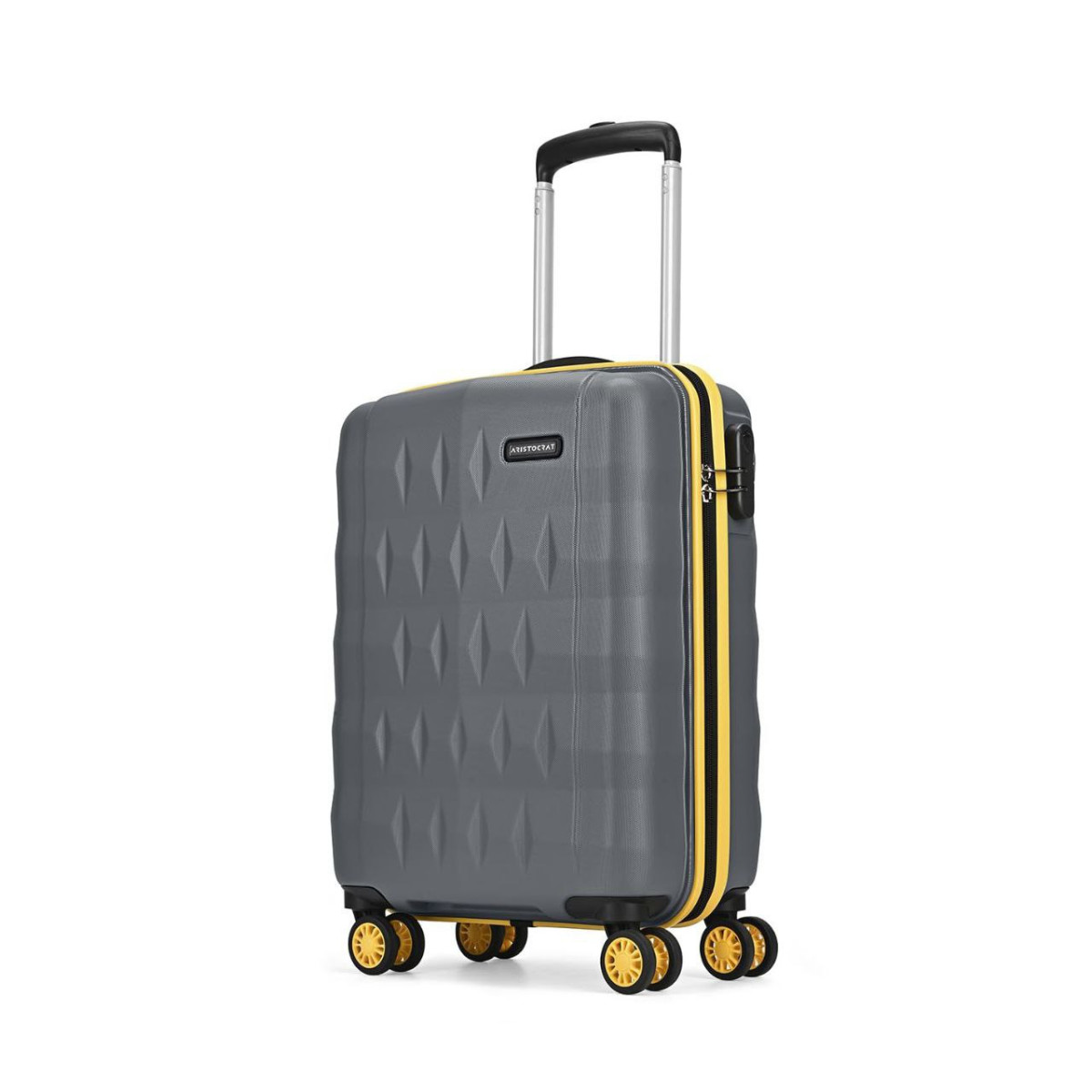 Grab 1 359aristocrat Polycarbonate Spinner Comet Cabin Trolley Bag 56cm Sma