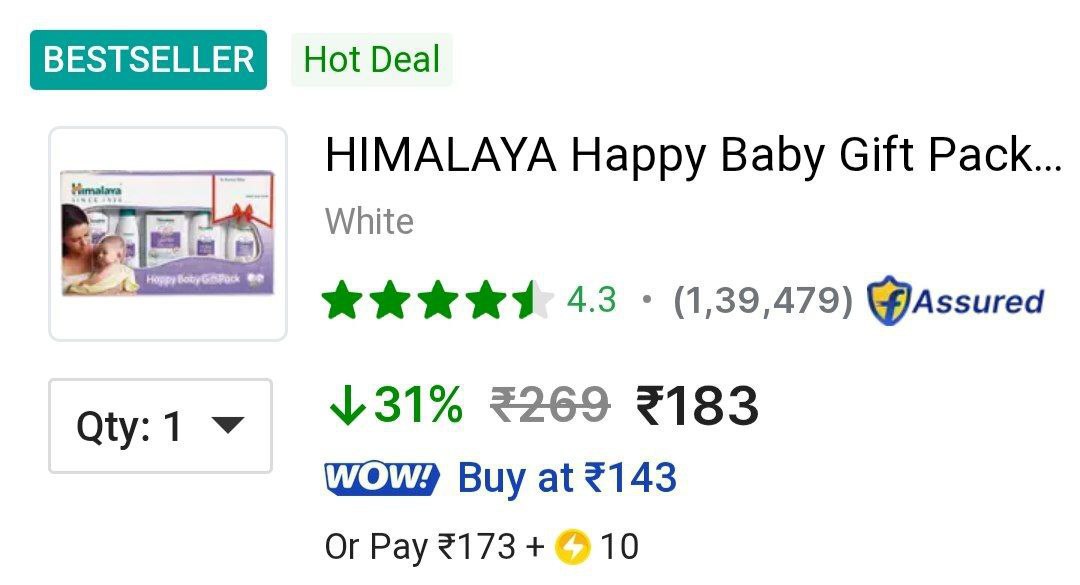Lowest Himalaya Happy Baby Gift Pack (5-in-1) 183 191masterlink 50 On Sebam