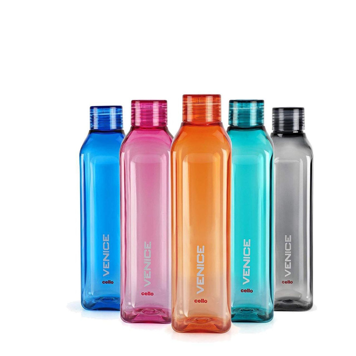 Grab 290coupon Cello Venice Water Bottles Set Of 5 1000ml Each – Best Price