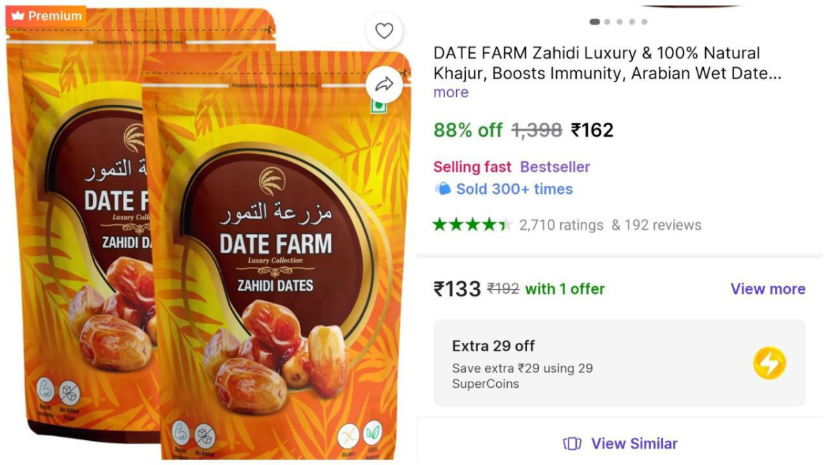 Back 1kg Dates 162very Good Product Personally Using – Best Price in India