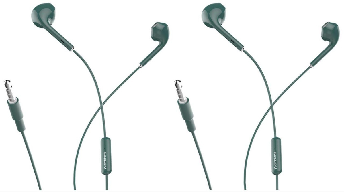 Ambrane Wired In Ear Earphones With In-line Mic – Best Price in India