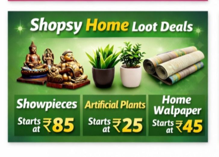 Shopsy Home Loot Dealsshowpieces Figurines Starts At Rs 85 Artificial Plant