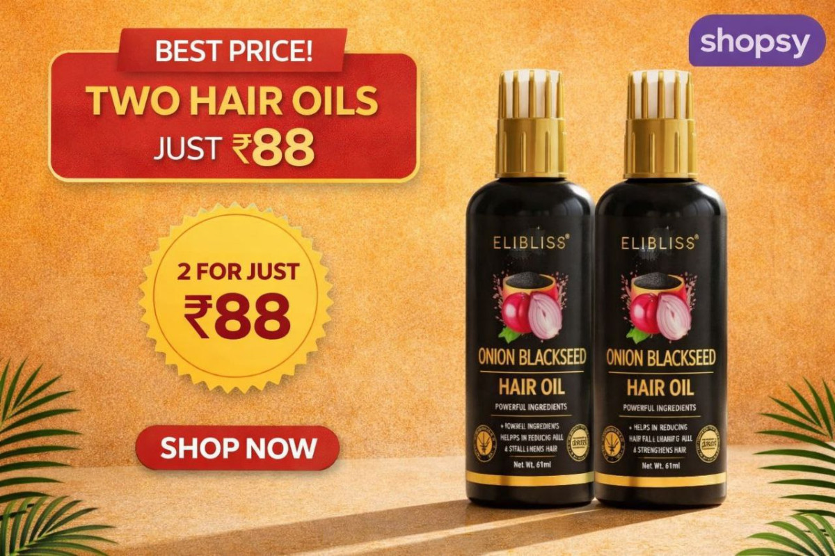 Loot Onion Blackseed Hair Oil (2 Bottles) 88 – Best Price in India