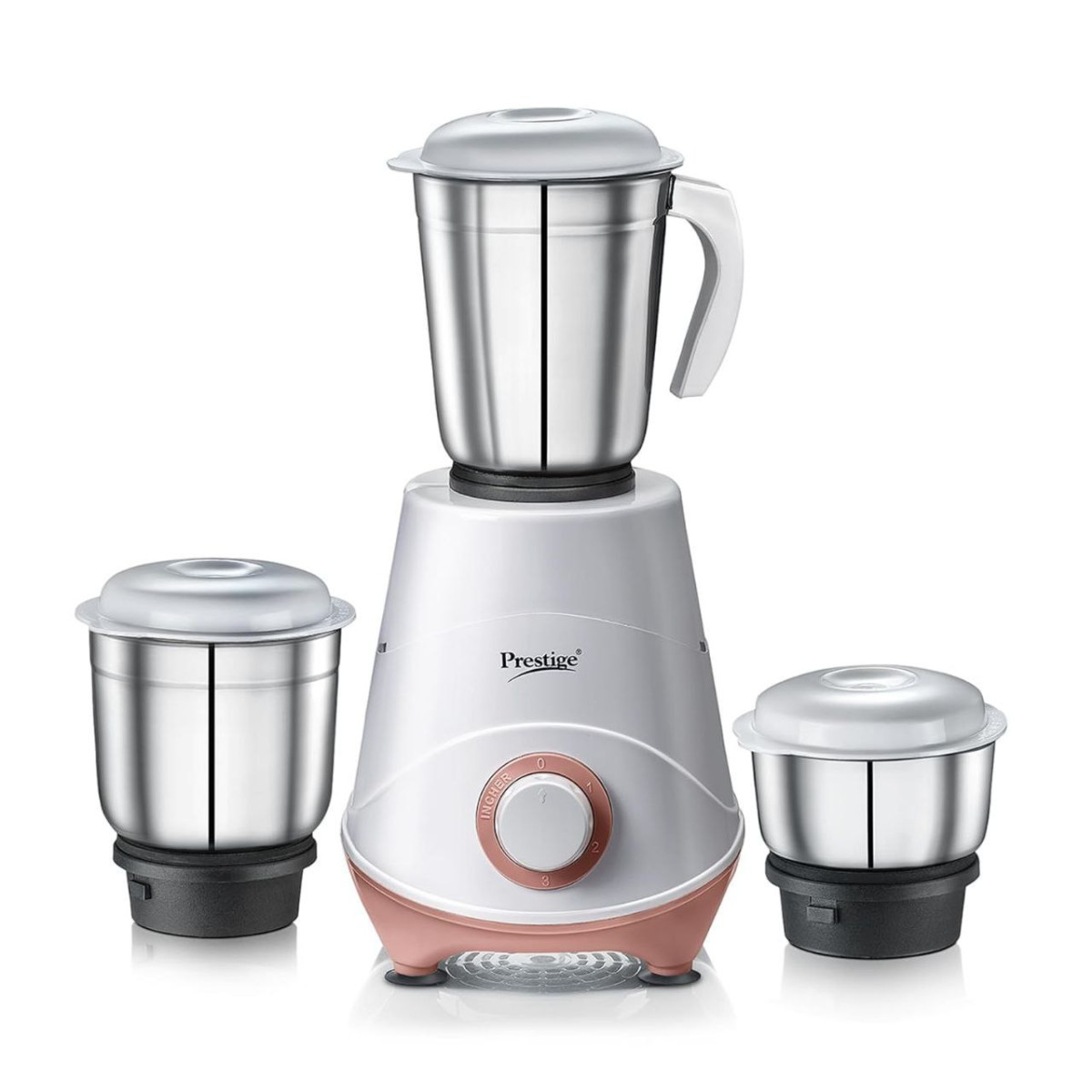 Grab 1 727prestige 500w Nexus Mixer Grinder With 3 Stainless Steel Jars 120