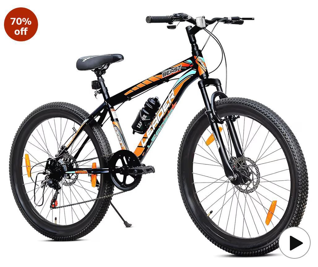 Amazon Loot Leader Beast 26t Multispeed (7 Speed) Mountain Bike At 5 759 – 