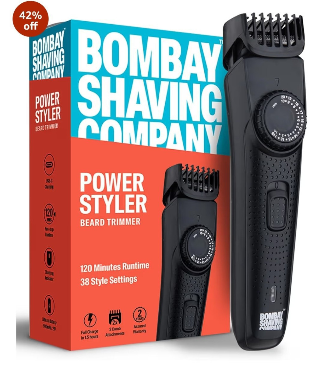 Bombay Shaving Company Beard Trimmer For Men At 699 – Best Price in India