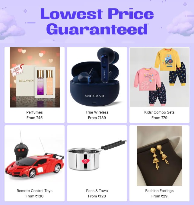 Shopsy Lowest Dealsperfumes From 45true Wireless From 139kids Combo Sets Fr
