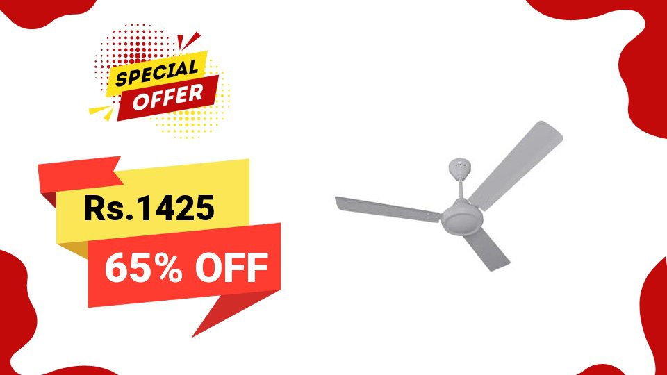 Bajaj 1200mm Ceiling Fan 1425 Amazon – Best Price in India