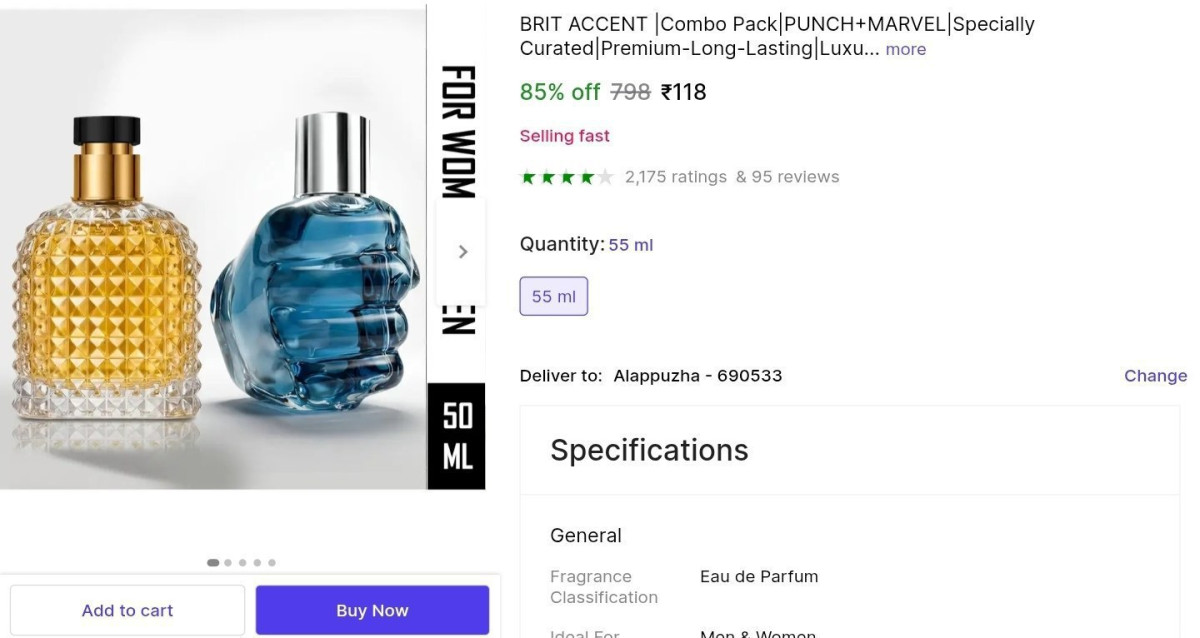 Perfume Combo At 118 – Best Price in India