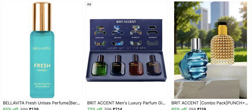 Grab 118 Perfume Combo – Best Price in India