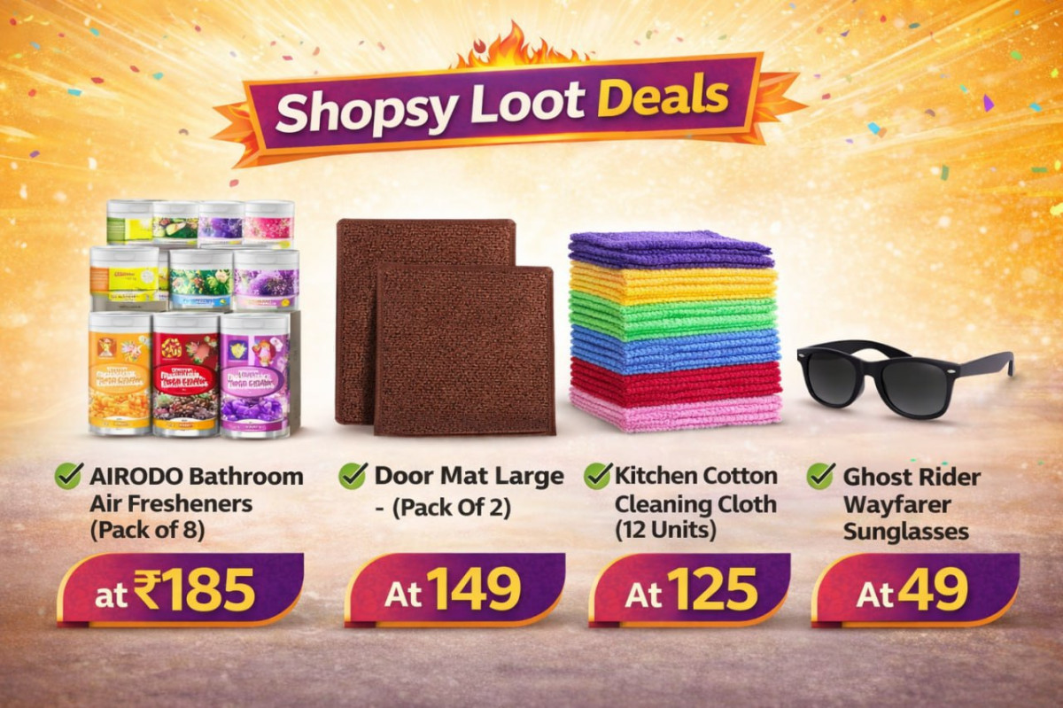 Shopsy Loot Deals Airodo Bathroom Air Fresheners (pack Of 185 Door Mat Larg