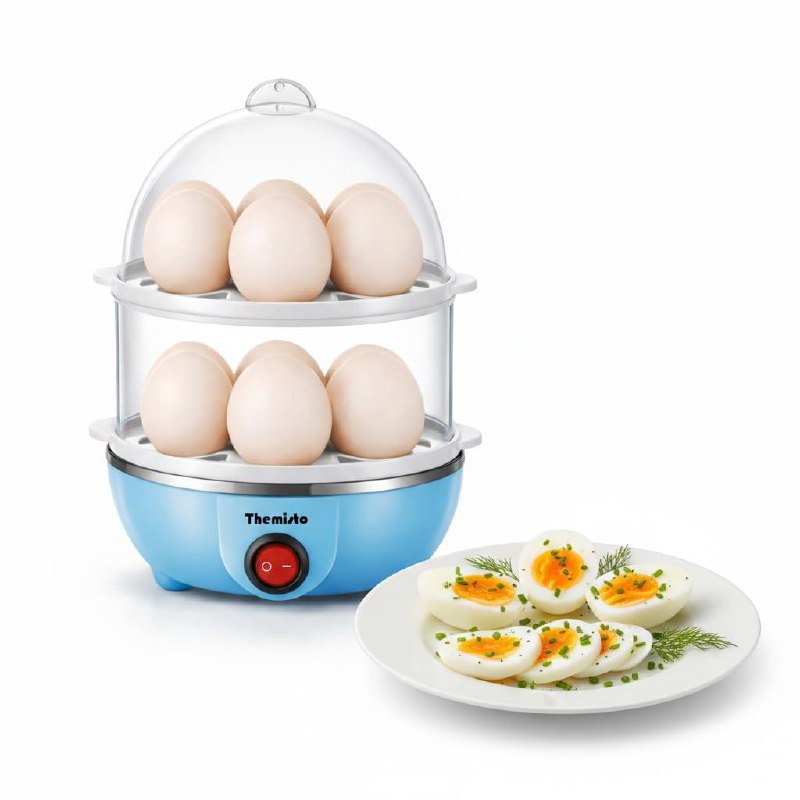 Themisto Th-611 350w Egg Boiler Poacher Cooker For Steaming Cooking Boiling