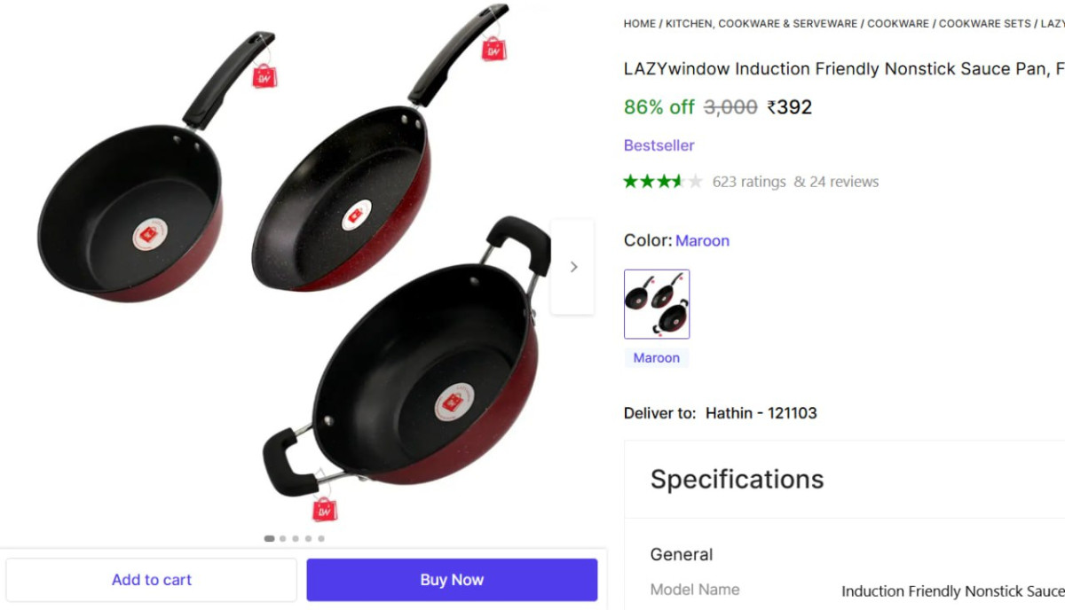 Cookware Set 392 – Best Price in India