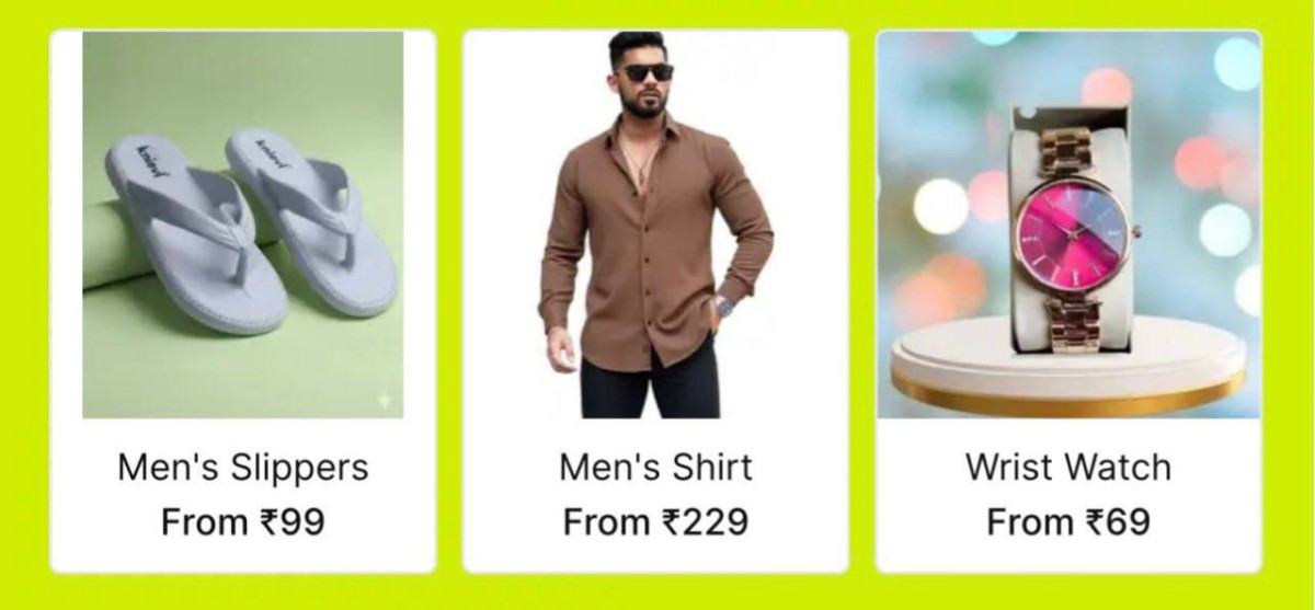 Shopsy Hourly Deals Men Slipper From 77men Shirts From 136 Watches From 64 