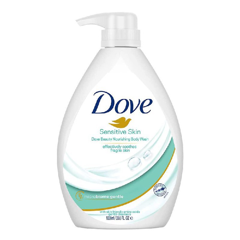 Dove Nourishing Body Wash For Sensitive Skin 24hrs Moisture Lock 1l 362 – B