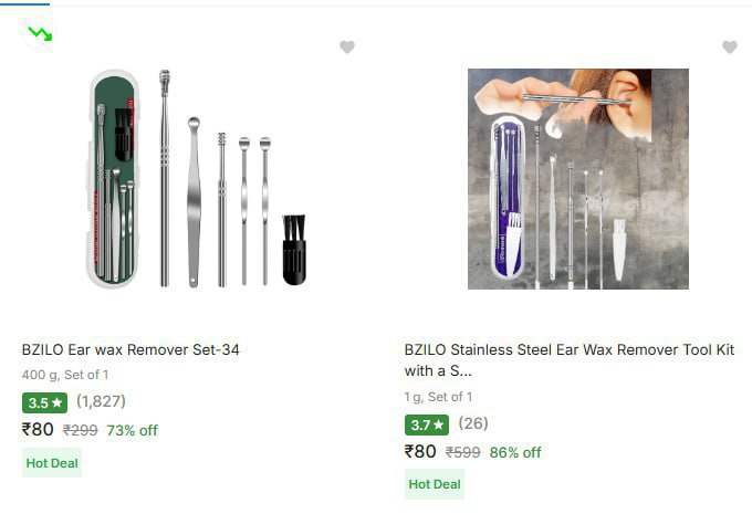 Ear Wax Remover Starts At Just 80 – Best Price in India