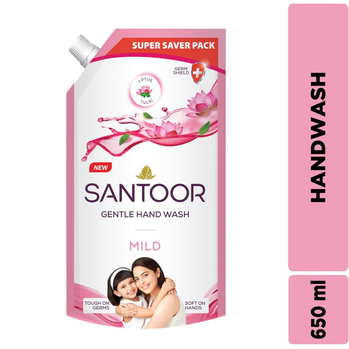 Santoor Mild Gentle Hand 650ml At 69 – Best Price in India