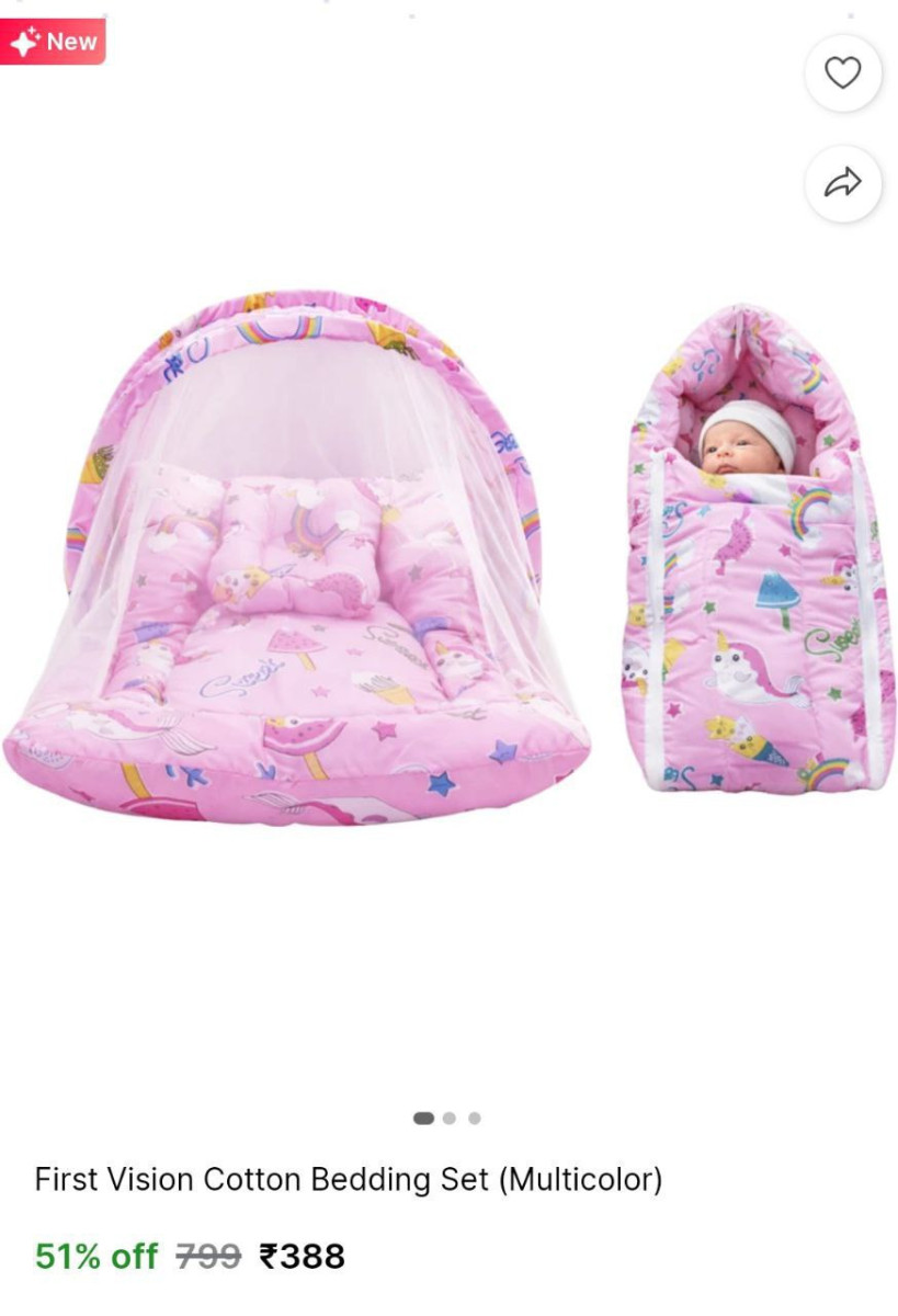 First Vision Cotton Bedding Set 388 – Best Price in India