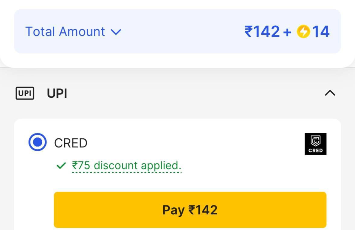 Flipkart X Cred Flat 75 On Min Order 199 Via Cred Appflipkart Suggestion Ad