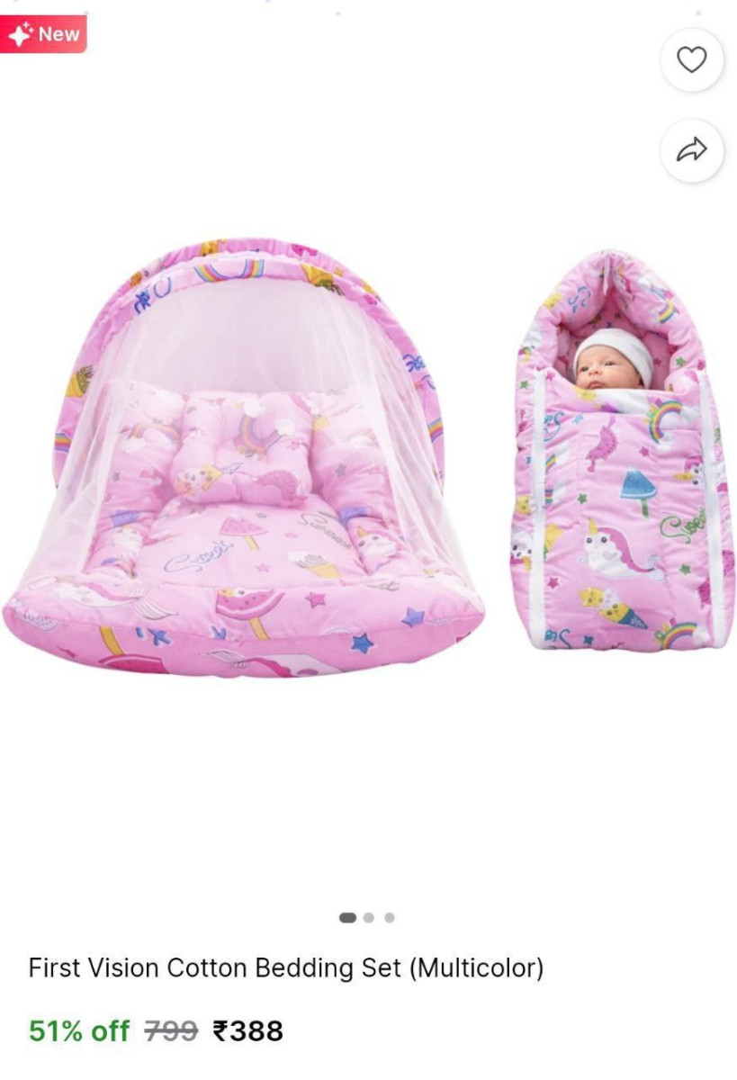 First Vision Cotton Bedding Set 388 – Best Price in India
