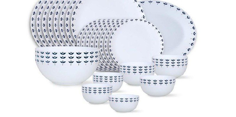 Grablarah By Borosil Fabula Opalware 36 Pcs Dinner Set 2079 – Best Price in