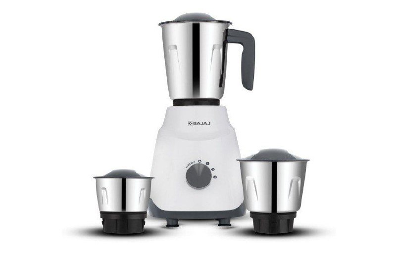 Grabbajaj Ninja Series Contempo Mixer Grinder 500w 3 Stainless Steel Mixer 