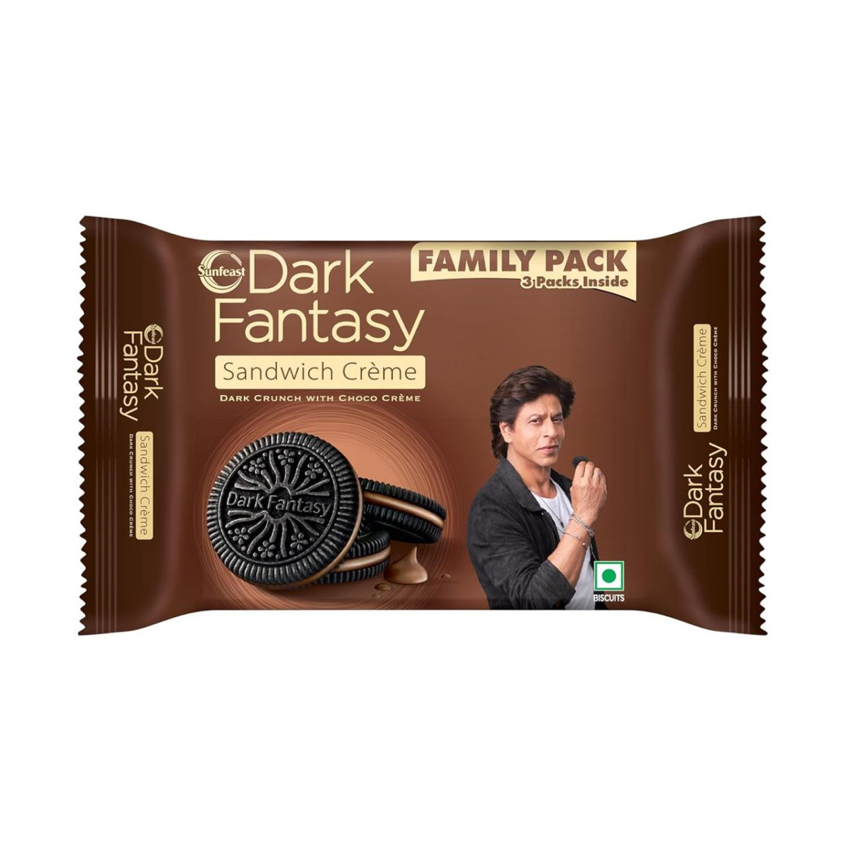 Sunfeast Dark Fantasy Choco Creme Dark Crunch With Smooth Creme 249 G 277 5