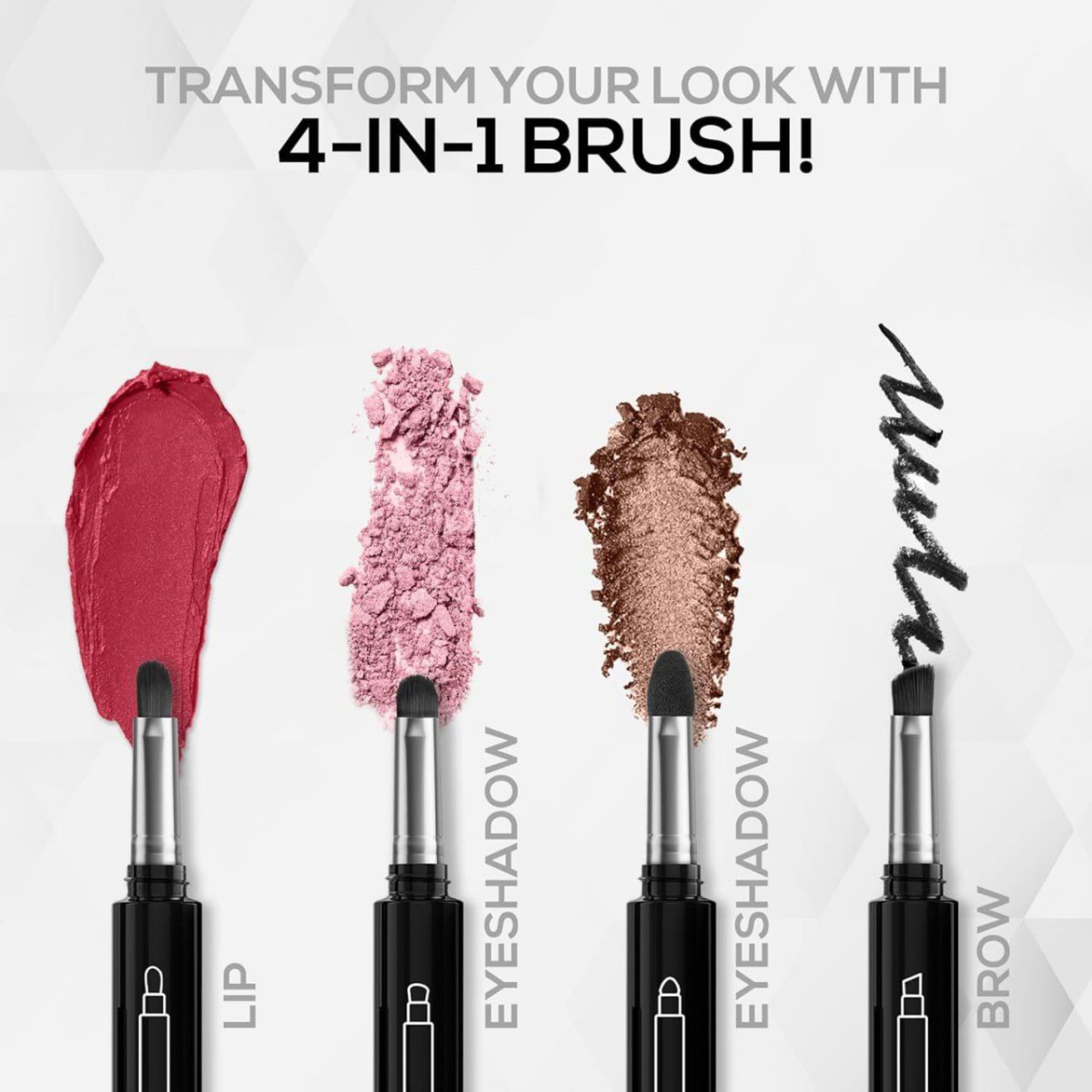 Renee 4-in-1 Makeup Brush 206 – Best Price in India