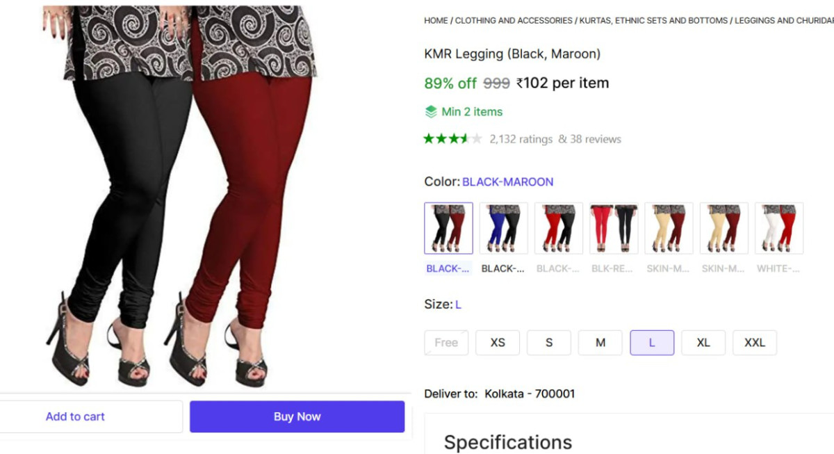Women Legging 102 More Deals Click Here Must Read – Best Price in India