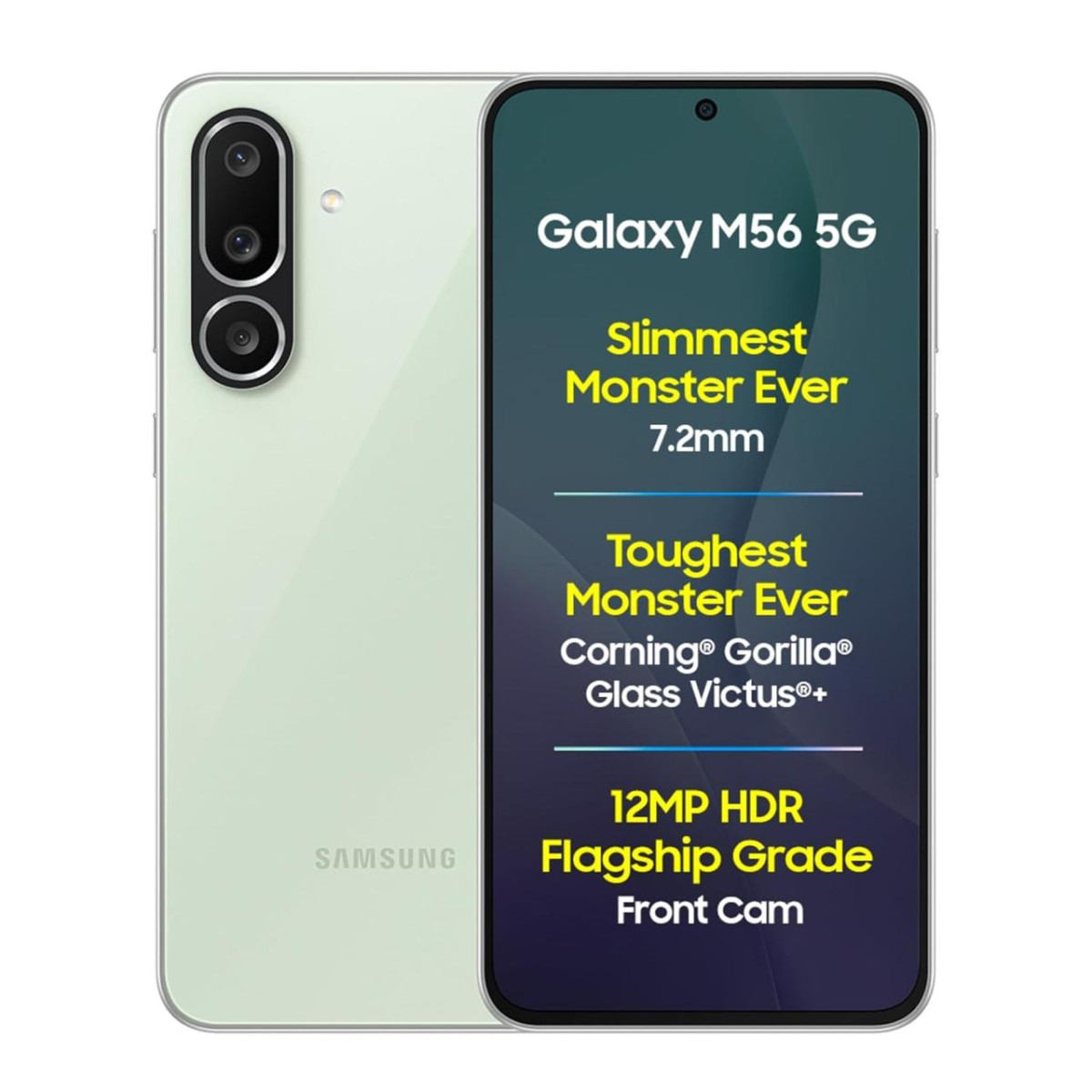 Samsung Galaxy M56 5g Mobile (light Green 8gb Ram 128gb Storage) 19 999 – B