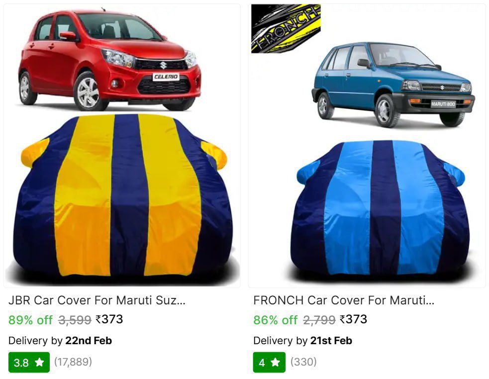 Shopsy Car Body Cover Deals Starting From 373 Explore More Options – Best P