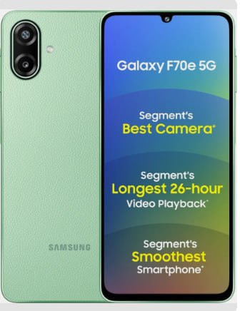 Samsung Galaxy F70e 5g Sale Is Live On Flipkart Special Launch 11 999 Bank 