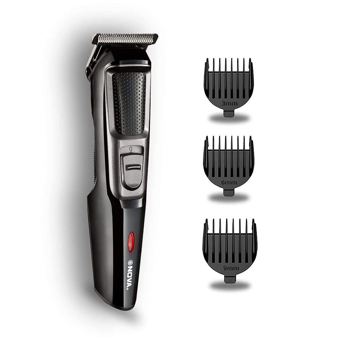 Nova Nht 1076 Cordless 30 Minutes Runtime Trimmer For Men 408 – Best Price 
