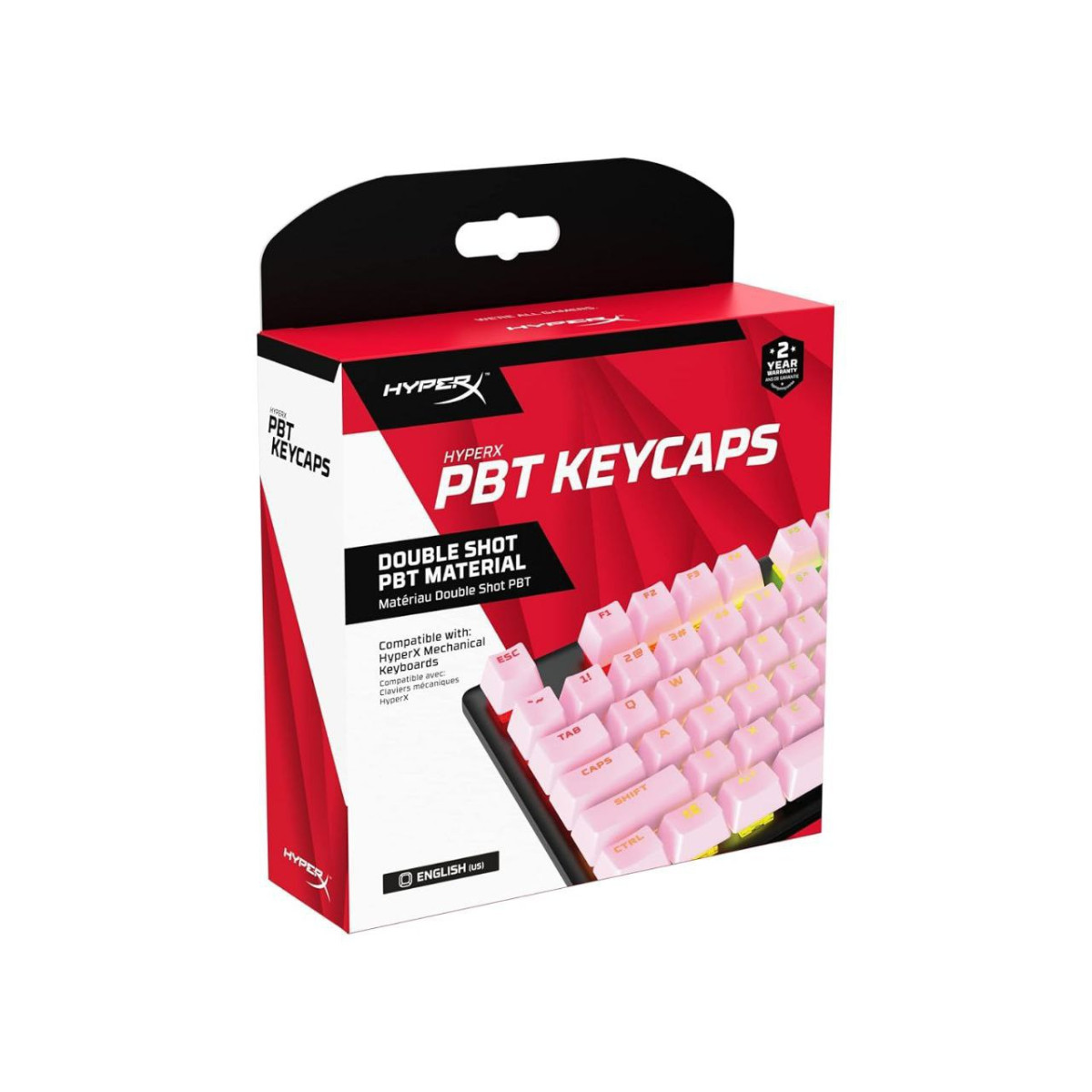 Grab 699hyperx Pbt Keycaps Full Key Set Double Shot Pbt Material (layout) (