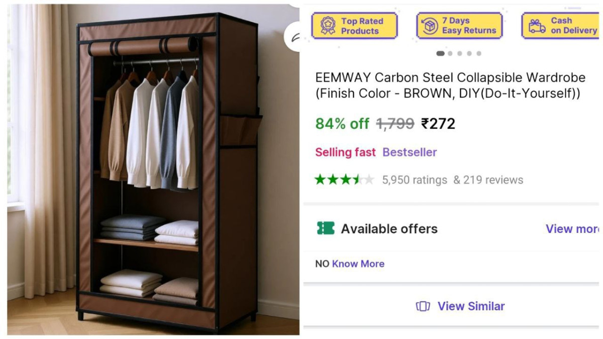 Back D I Y Wardrobe 272 – Best Price in India