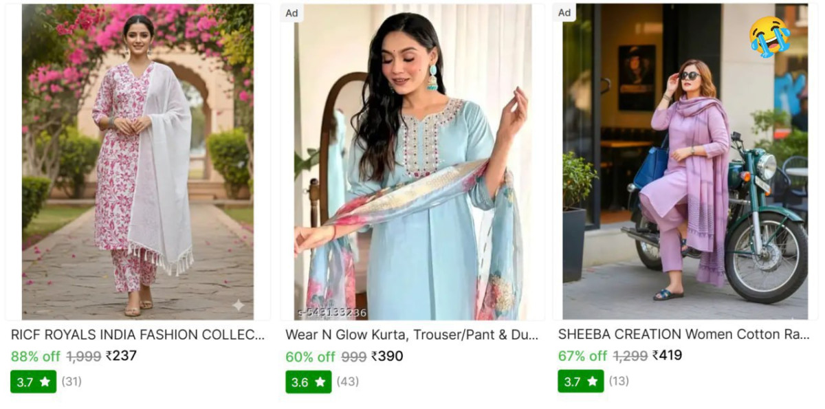 Women Kurta Pant Dupatta Set 237 390 419 More – Best Price in India
