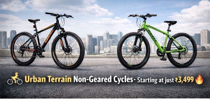 Urban Terrain Non-geared Cycles Starting At Just 3 499 – Best Price in Indi