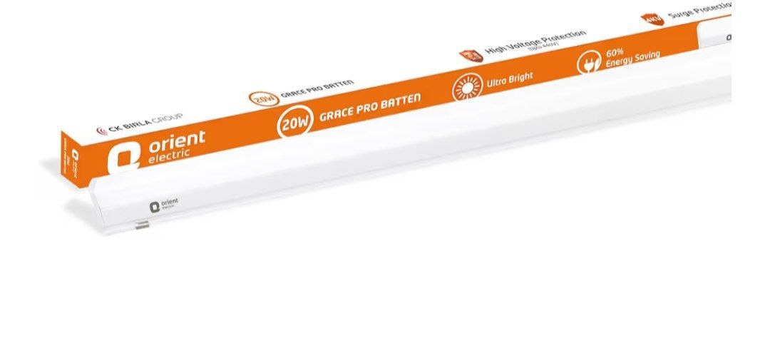 Orient Electric 20w Led Batten 91 Eachfinal Payment Re 461-100 Cb At Checko
