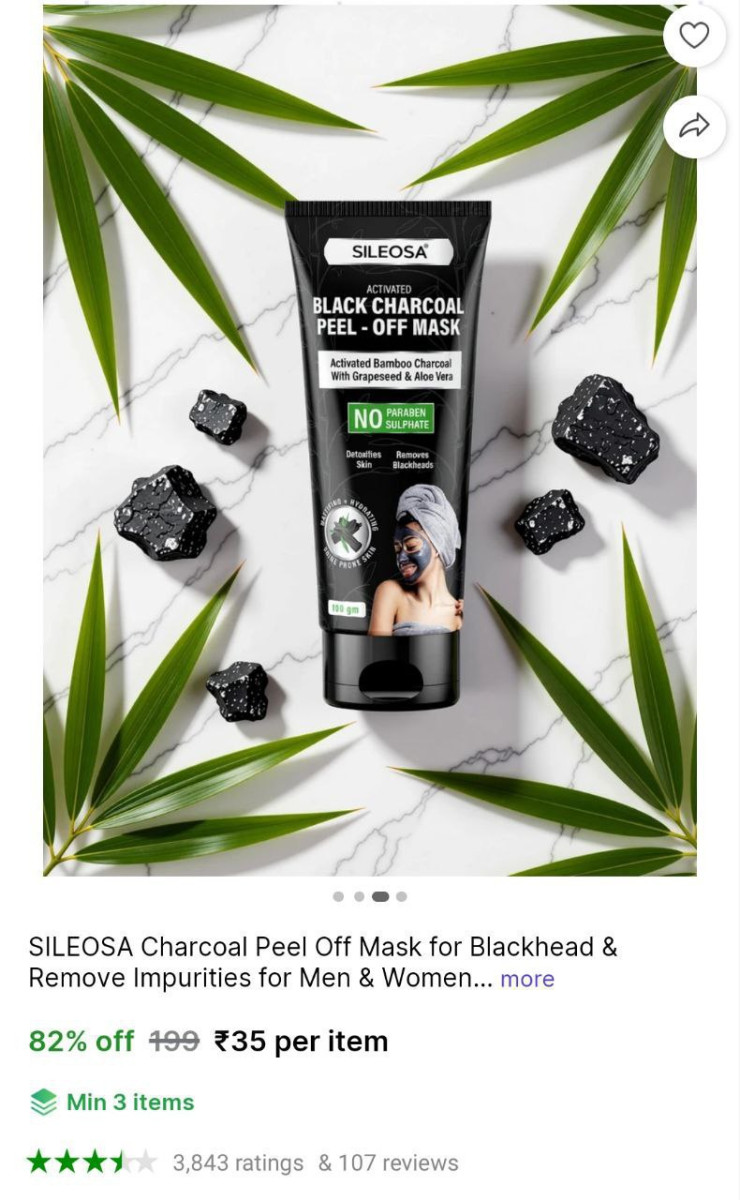 Sileosa Charcoal Peel Mask 35 More Deals Click Here Must Read – Best Price 