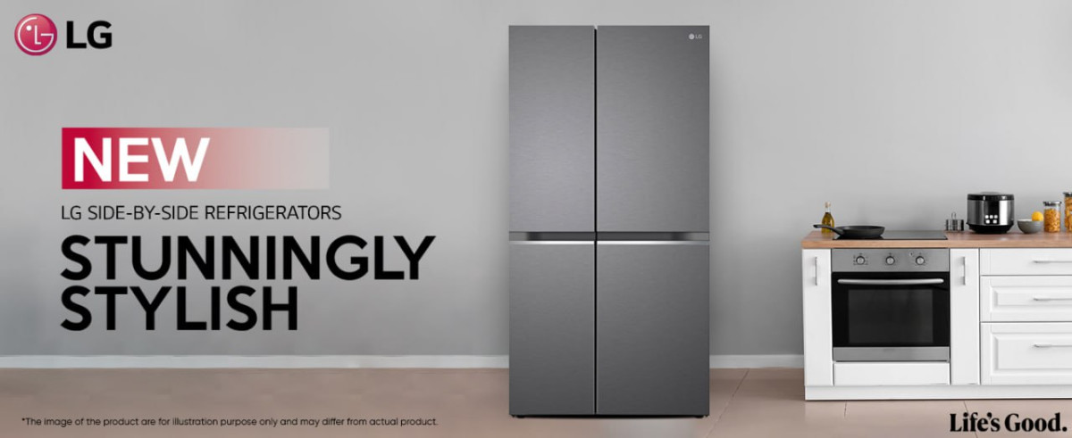 Grab If Needed Lg 655 L Frost- Smart Inverter Double Door Side-by-side Refr