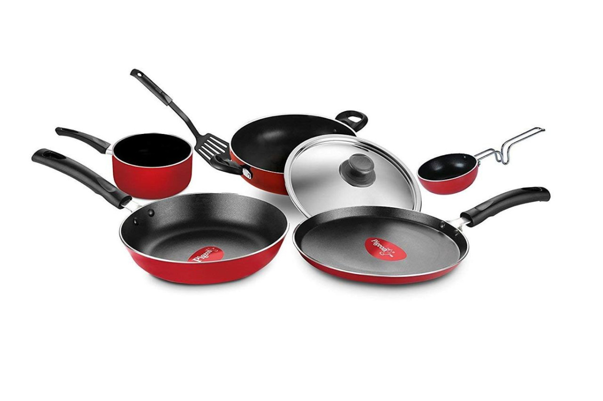 Pigeon Favourite 7 Piece Gift Set Non-stick Coated Comes 1 249 – Best Price