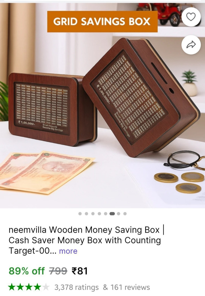 Money Saving Box 81 – Best Price in India