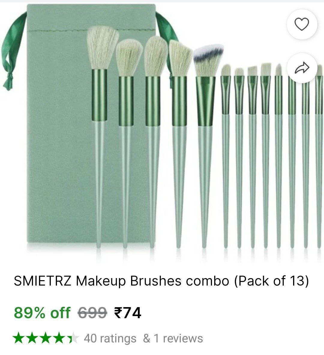 Loot Makeup Brush Set 13 74 – Best Price in India