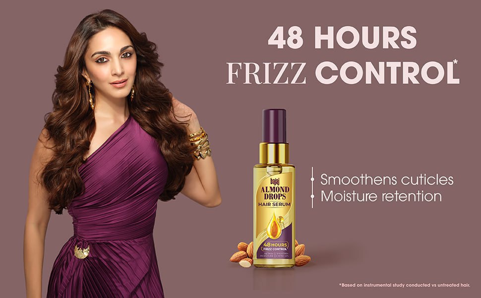 Bajaj Almond Drops Hair Serum 50 Ml 99min Buy 2 – Best Price in India