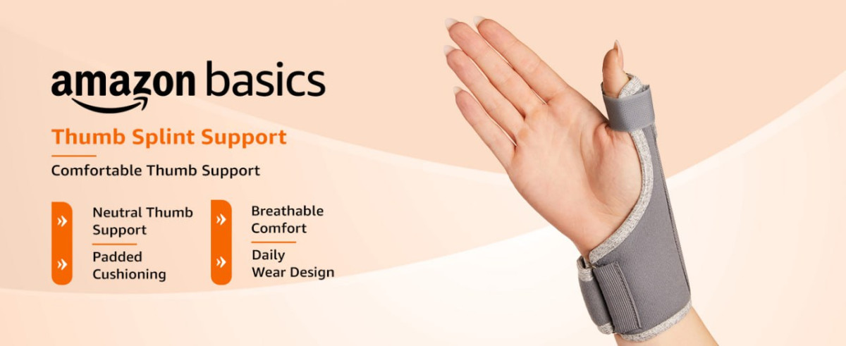 Amazon Basics Thumb Splint Support 182 – Best Price in India