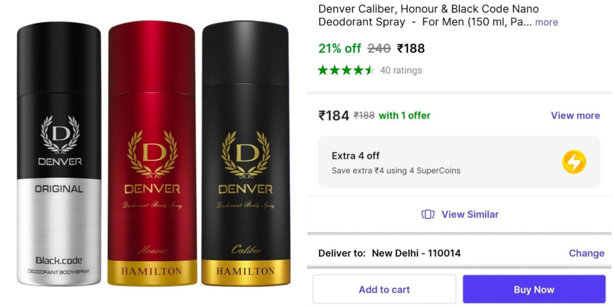 Denver Deo (150ml 3) At 188 – Best Price in India
