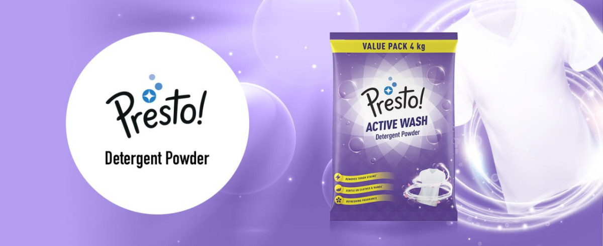 Presto Detergent - 8kg At 399 – Best Price in India