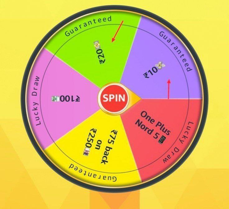 Amazon 4 New Spin Win Offer10 20 Mile Tohi Faida Hai Baki Mile To Ignore – 