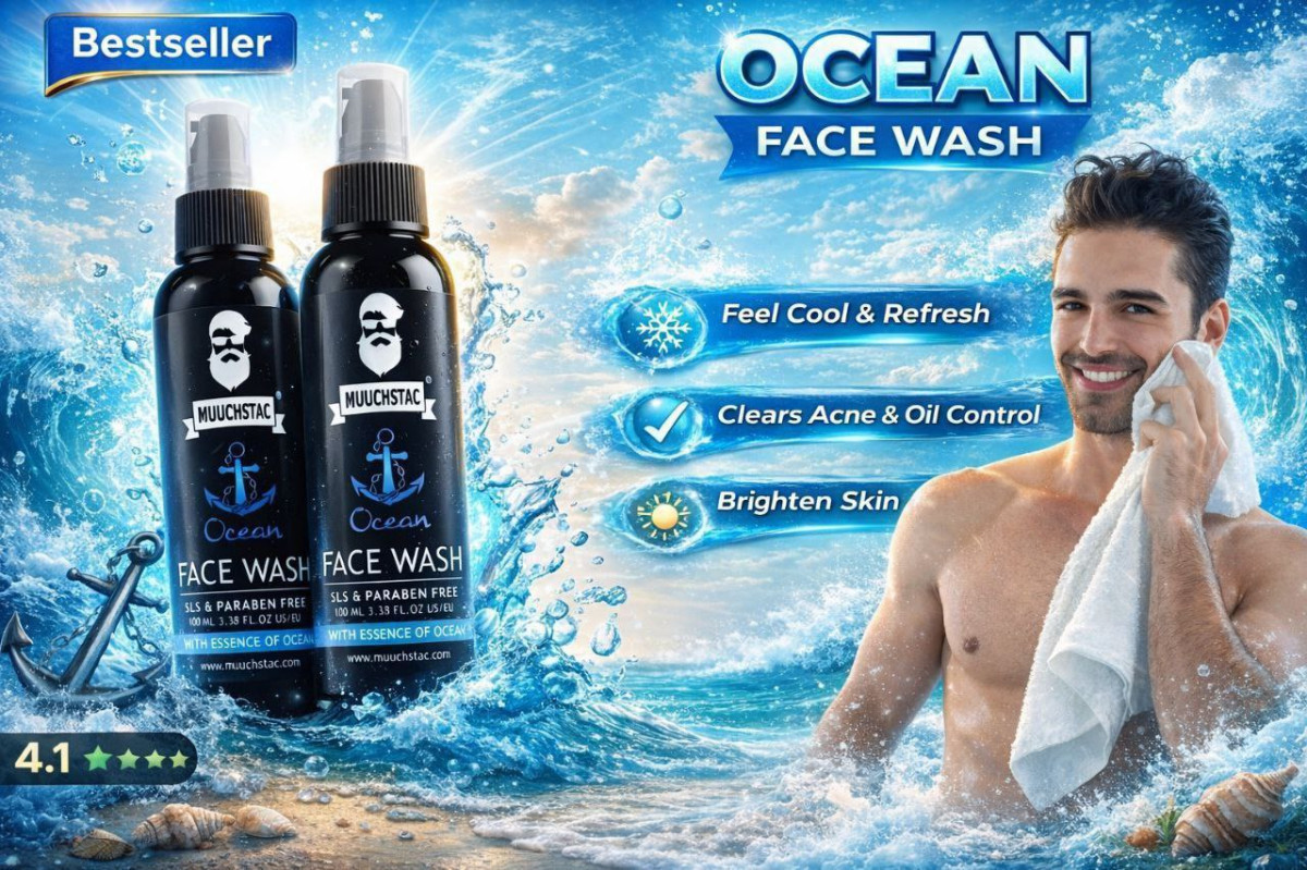 Muuchstac Ocean Face Wash Just 99 - Benefits Deep Cleansing Power Sls Parab