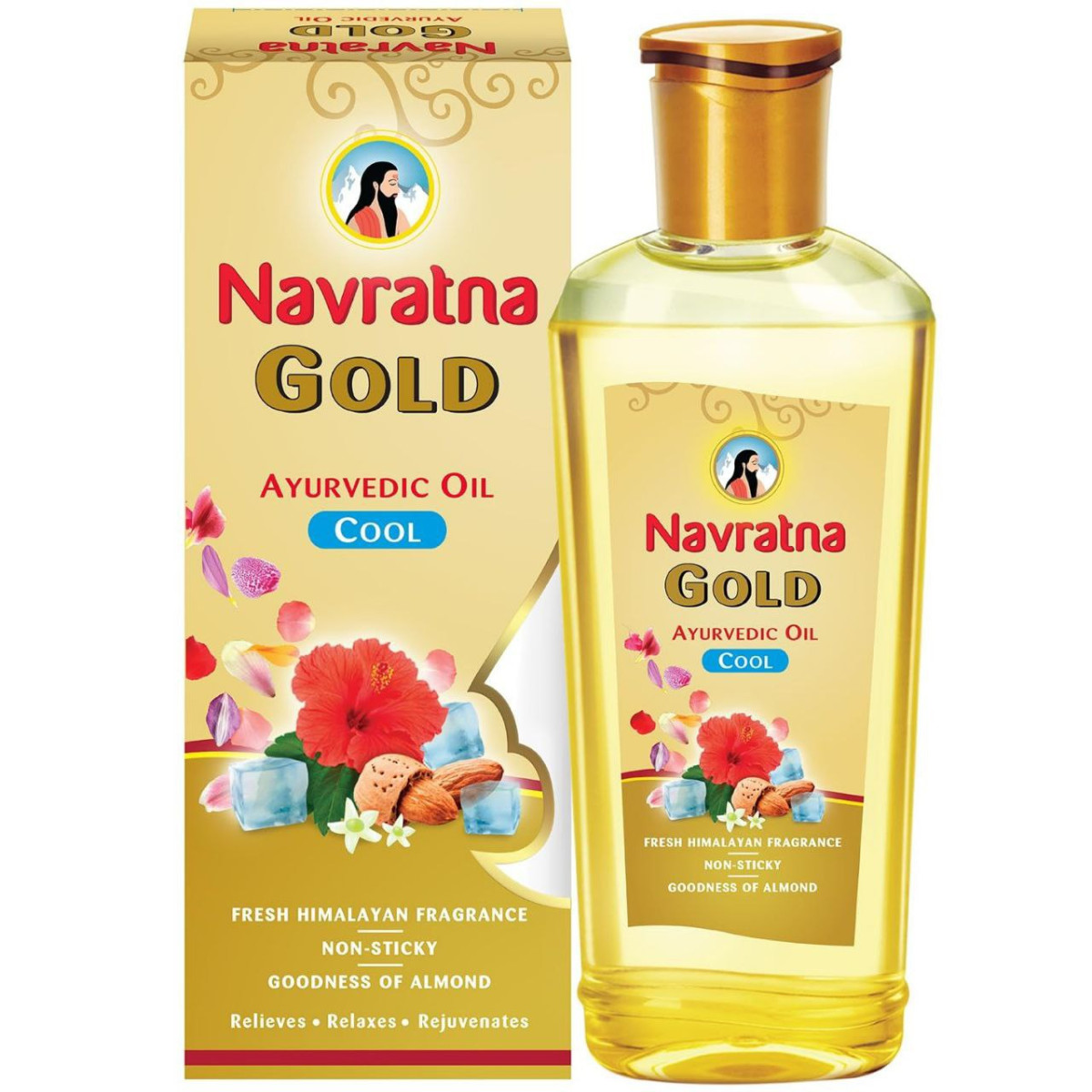 Navratna Gold Ayurvedic Cool Oil 500ml 220 – Best Price in India